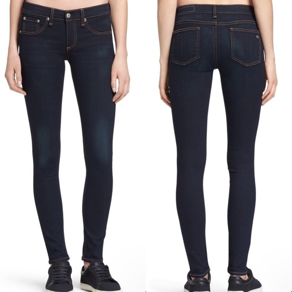 rag & bone Denim - Rag and bone skinny jeans dark wash